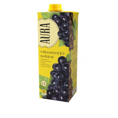 Grape nectar AURA, 1 L
